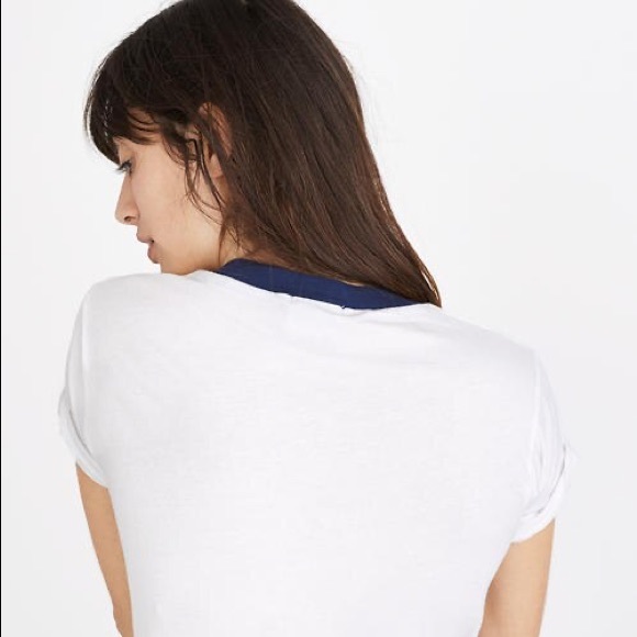 ❌SOLD❌MADEWELL x MONOGRAM Tee Size Small - Picture 2 of 5